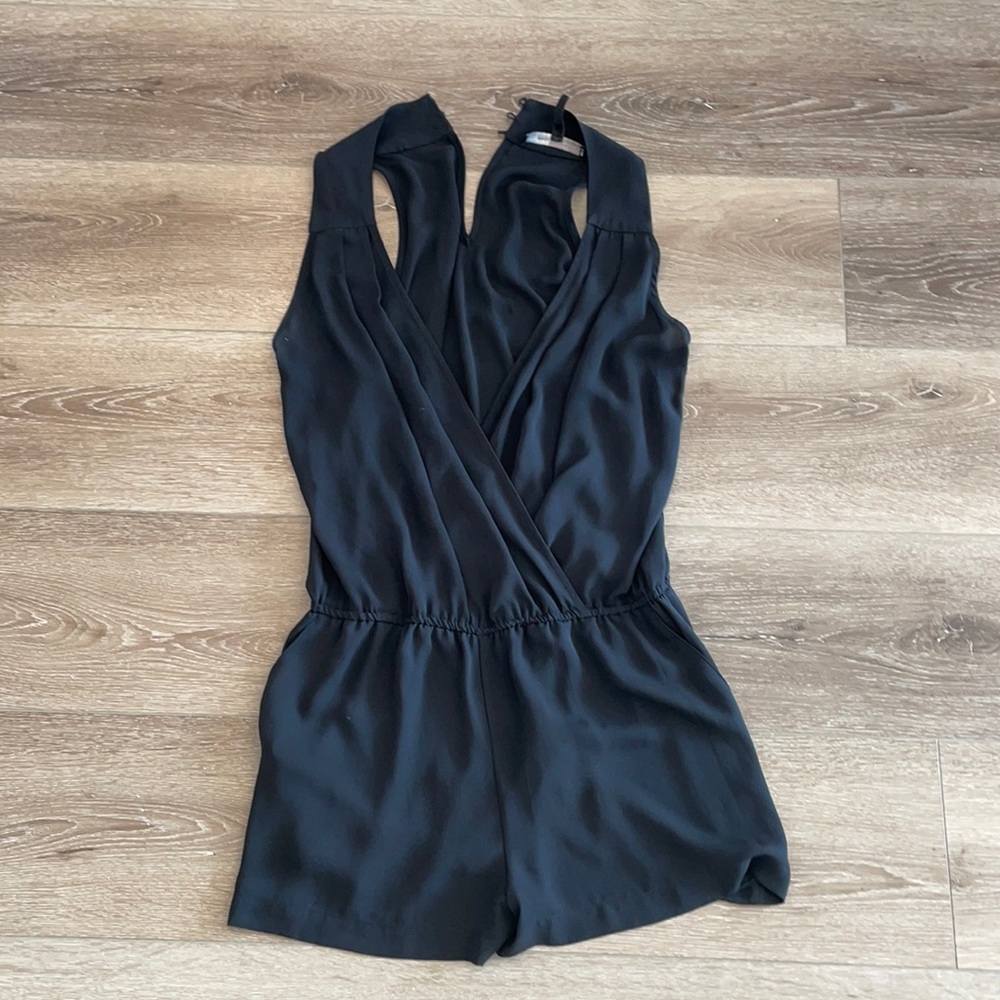 BCBG Black romper